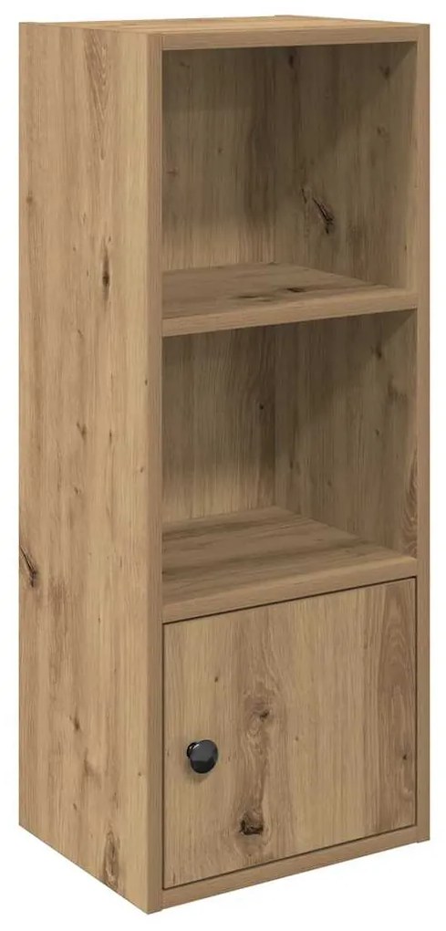 vidaXL Βιβλιοθήκη Αρτισιανή Δρυς 31x24x77 εκ. Επεξ. Ξύλο