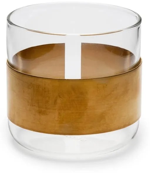 Whiskey Glass Serax με μπρούτζινη διακοσμητική λεπτομέρεια 5420000721159-009A