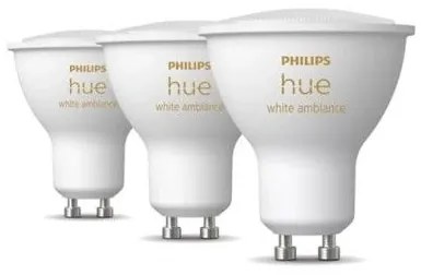 Έξυπνη Λάμπα Led 3xGU10 5W Σποτ Hue WA Σετ 929001953310 Philips Hue 929001953312