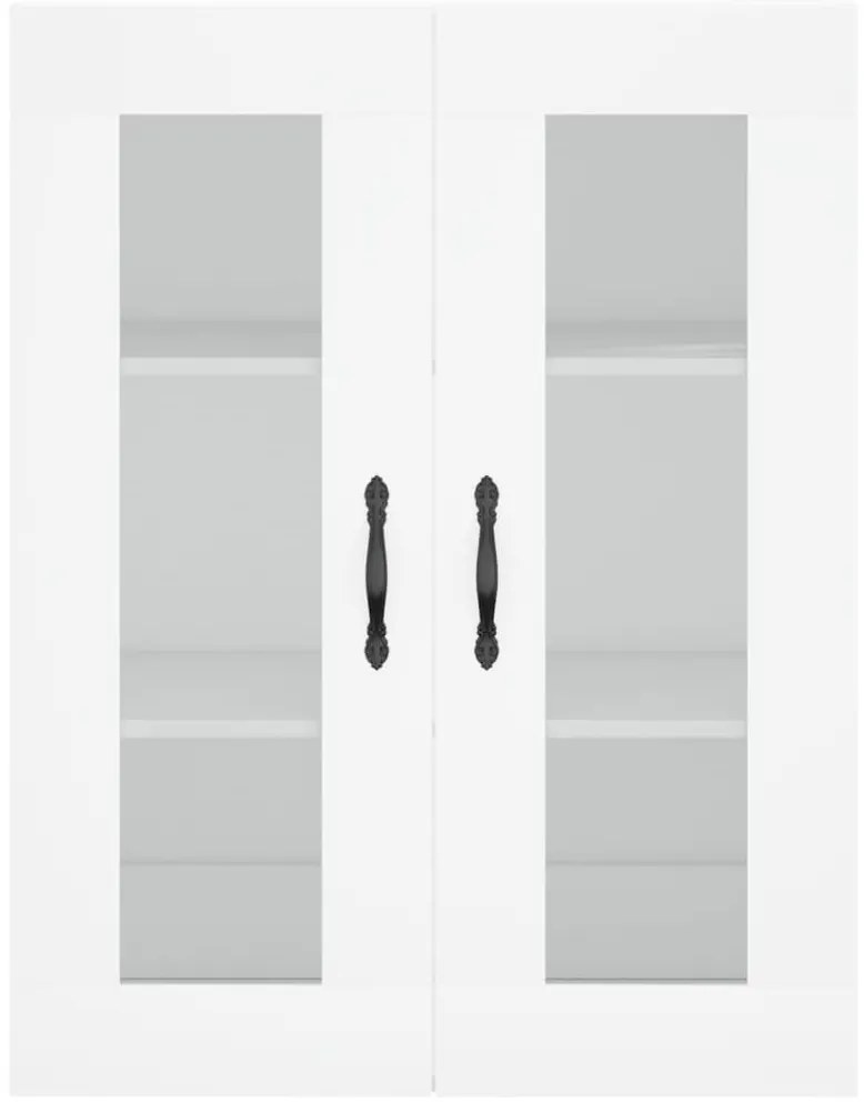 vidaXL Ντουλάπι Τοίχου Λευκό 69,5 x 34 x 90 εκ. από Επεξεργασμένο Ξύλο