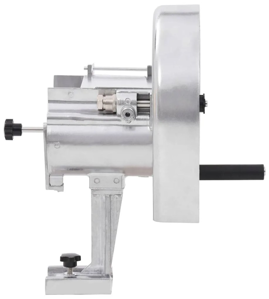 vidaXL Κόφτης Λαχανικών Χειροκίνητος Ασημί 22 x 44,5 εκ. Αλουμινίου