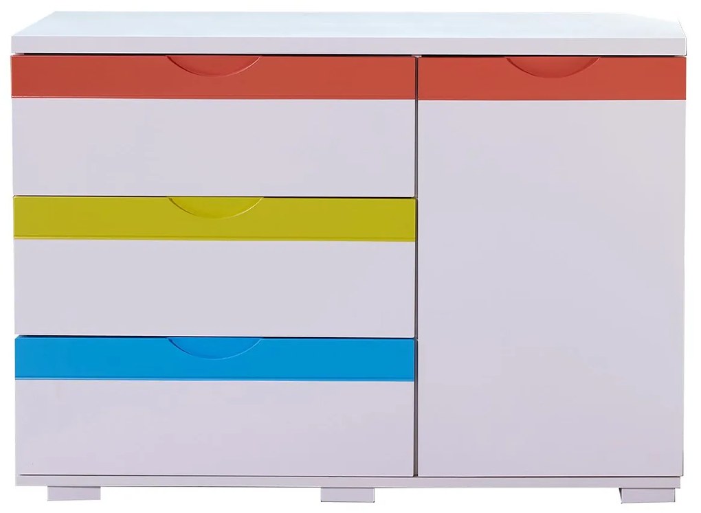 Συρταριέρα ArteLibre Swift Mdf Χρωματιστό 100x40x70cm