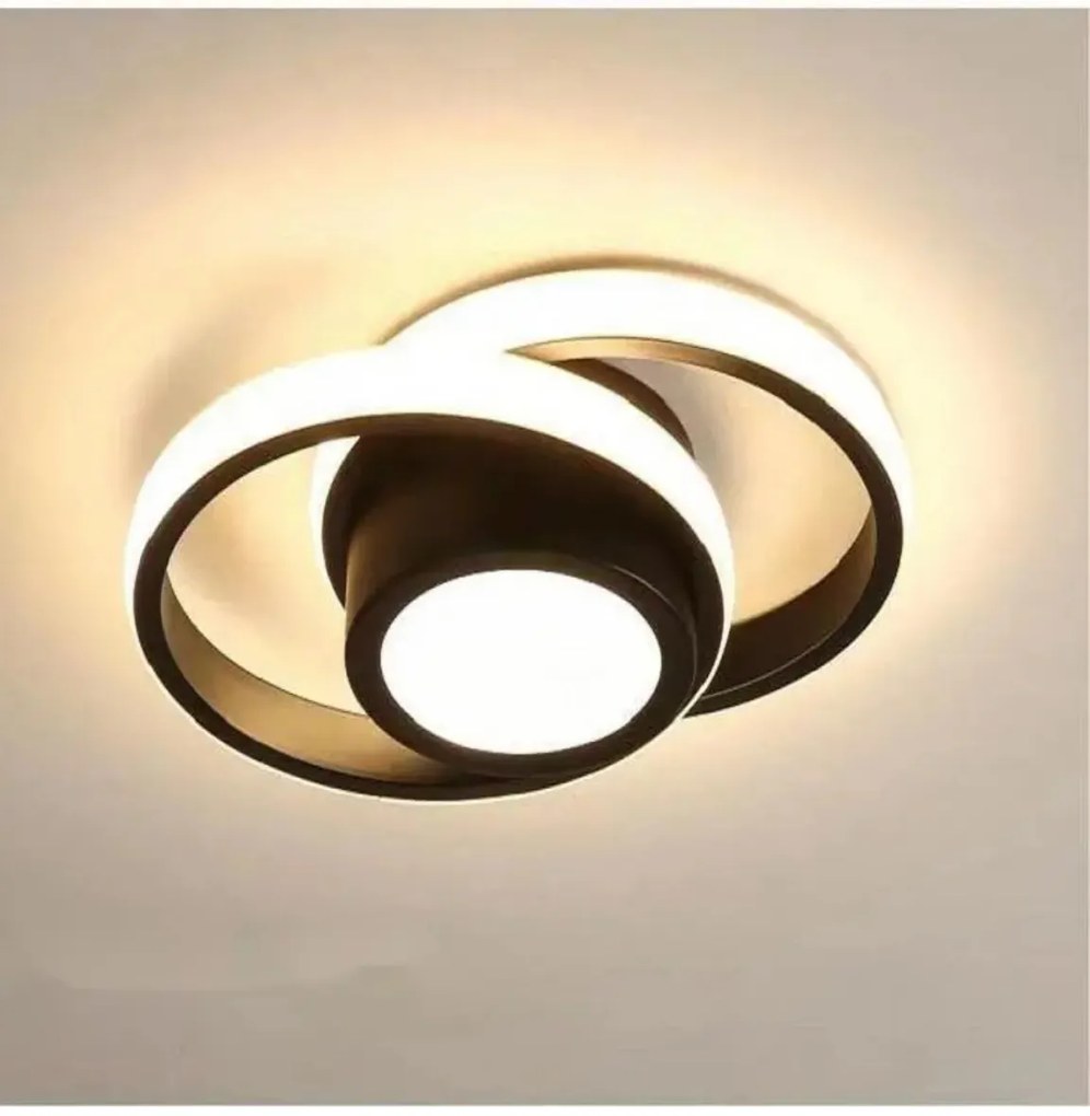 SE LED 26 IRINA BLACK CEILING 18W 3CCT 3 YEARS WARRANTY