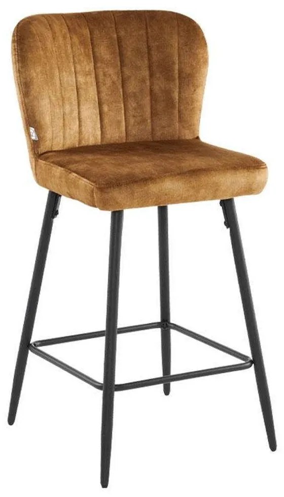 Σκαμπό Bar 380-223-018 51x54x94cm Tobacco Brown