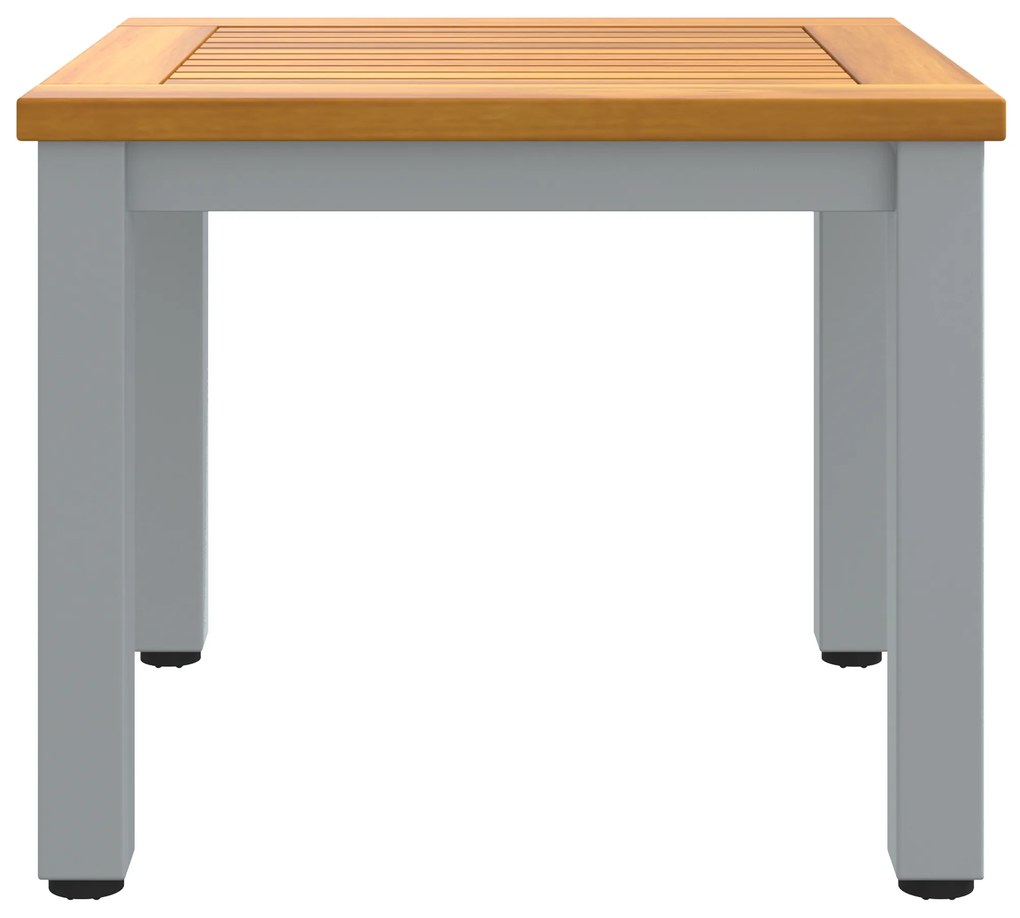 vidaXL Τραπέζι Κήπου 45x45x38 εκ. Συμπαγές Ξύλο Ακακίας