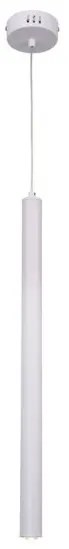 Κρεμαστό Φωτιστικό Οροφής LED 5W 3000K Μέταλλο Inlight-4018-WH-Λευκό 4018-WH