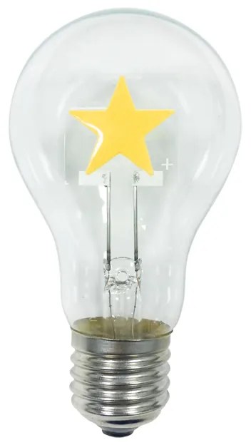 E27 A60 STAR 2W 2700K 230V AC 200LM LED COG - 2700K - VINTASTAR