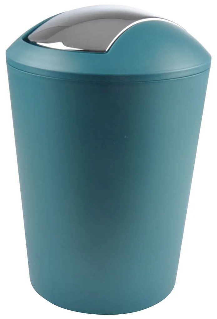 Καλάθι απορριμμάτων Douceur d'intérieur με χωρητικότητα 5.6L και διαστάσεις  19.7x28.5cm - Emerald Green