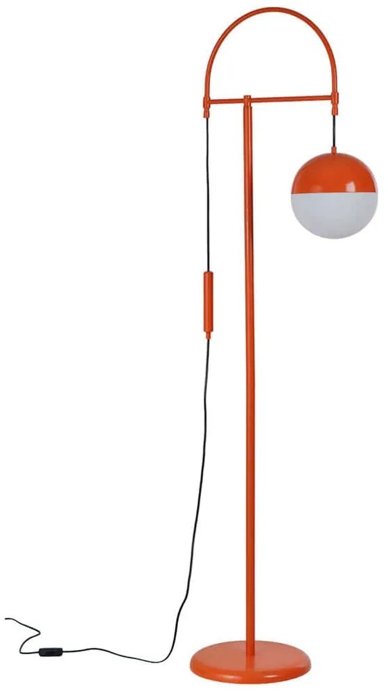 Φωτιστικό Δαπέδου 534LUN5548 20x38x170cm 1xE27 40W Orange Opviq