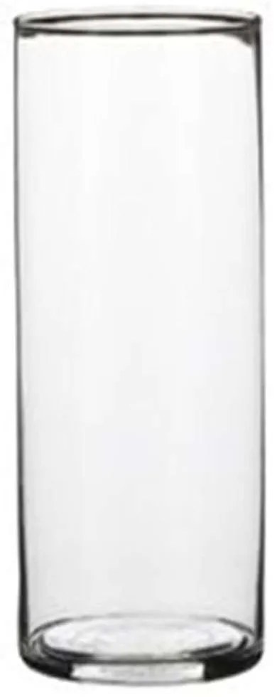 Βάζο Γυάλινο Carly 02.1041803 9x19cm Clear Γυαλί