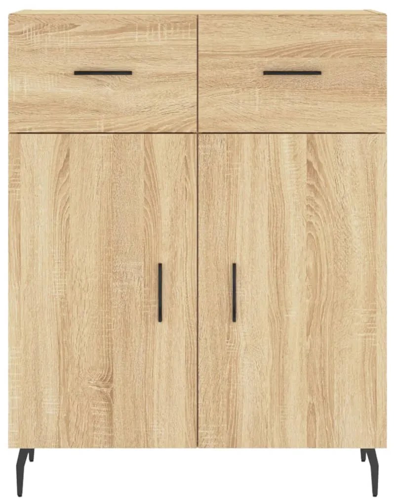 vidaXL Ντουλάπι Sonoma Δρυς 69,5 x 34 x 90 εκ. από Επεξεργασμένο Ξύλο