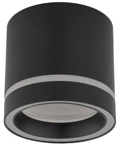 Πλαφονιέρα Φωτιστικό Οροφής GX53 10W IP20 Jet TK Lighting-4351-Μαύρο 4351