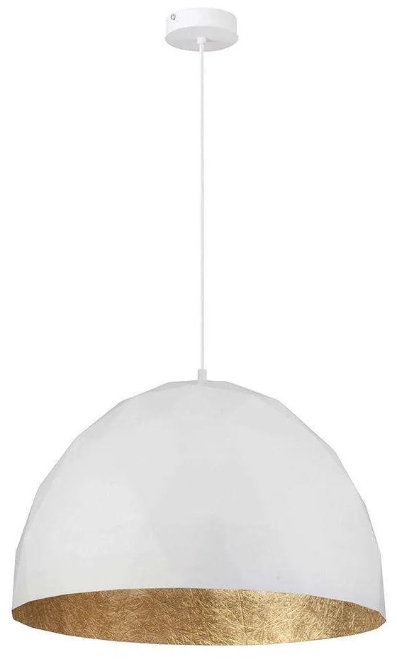 Φωτιστικό Οροφής Diament L 31369 Φ50cm 1xE27 60W White-Gold Sigma Lighting