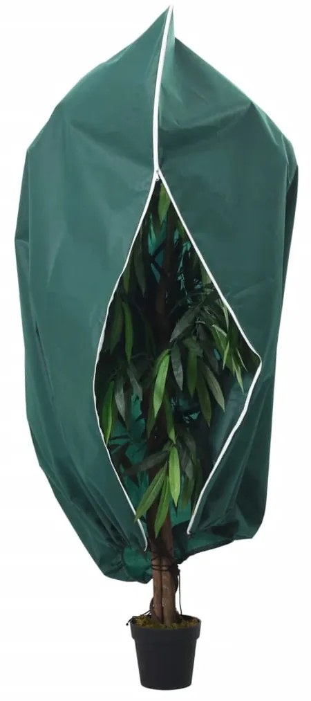 vidaXL Καλύμματα Φυτών Αντιπαγετικά Φερμουάρ 4τεμ. 70 γρ/μ² 3,14x2,5μ.