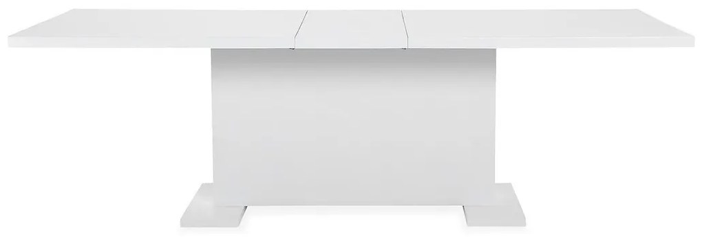Τραπέζι Scandinavian Choice 524, Άσπρο, 75x90x180cm, Επιμήκυνση, Ινοσανίδες μέσης πυκνότητας
