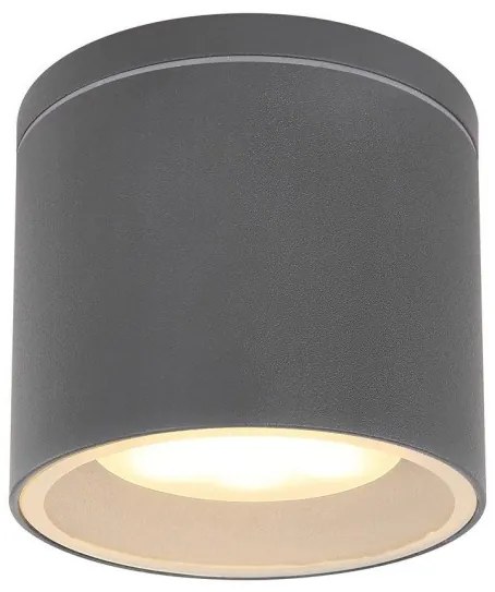 Πλαφονιέρα Φωτιστικό Οροφής Σποτ 1xGX53 Φ10,8cm Alcala Globo Lighting-32063A-Ανθρακί 32063A