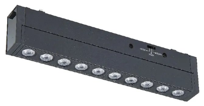 Φωτιστικό LED 20W 3CCT για Ultra-Thin μαγνητική ράγα σε μαύρη απόχρωση D:45X2,6X4,8cm (TMU0160-BL) - TMU0160-Black
