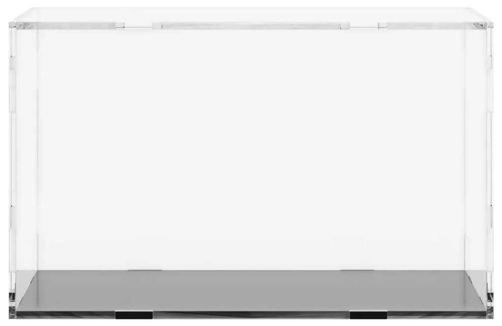 vidaXL Κουτί Βιτρίνας Διαφανές Ακρυλικό 31x17x19 εκ.