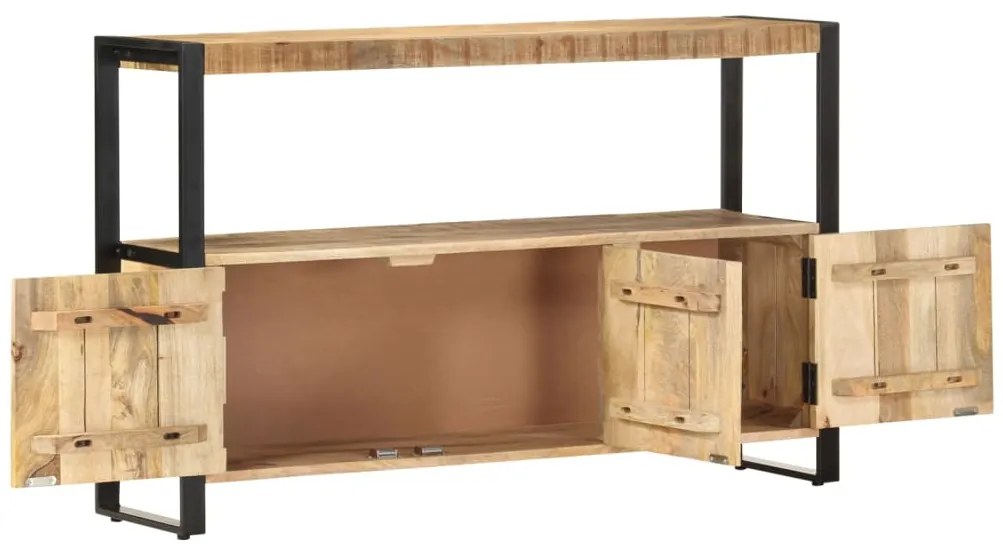vidaXL Βοηθητικό Ντουλάπι 120 x 30 x 75 εκ. από Μασίφ Ξύλο Μάνγκο