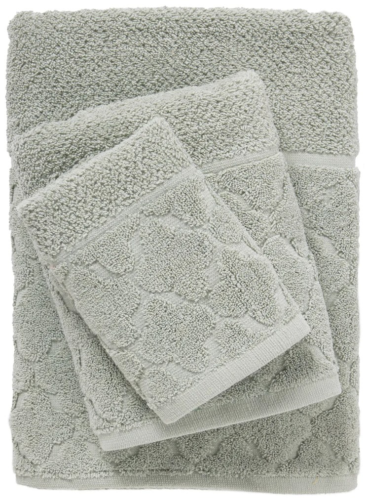 Σετ Πετσέτες 3τμχ Polycotton Best 0788 Μέντα Das Home