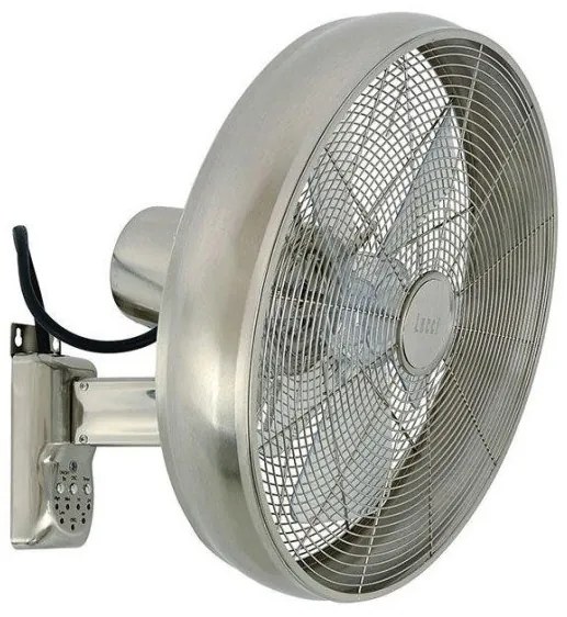 Ανεμιστήρας Τοίχου Breeze 50W χρώμιο μαύρο ή μπρονζέ Lucci Air-80213126-Χρώμιο 80213126