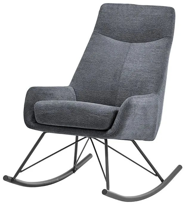 Καρέκλα Relax Κουνιστή Ανθρακί 63x98x98 cm