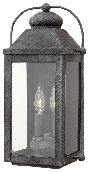 Απλίκα Φωτιστικό Τοίχου 2xE14 60W IP44 Μαύρο Anchorage QN-ANCHORAGE-M Elstead QN-ANCHORAGE-M Μαύρο