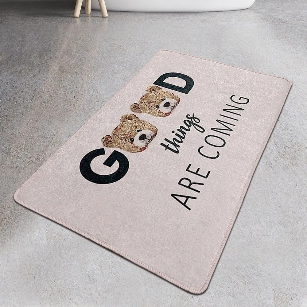 Πατάκι Μπάνιου Things Djt 359CHL5149 Multi L'essentiel Maison 70X120 Πολυέστερ