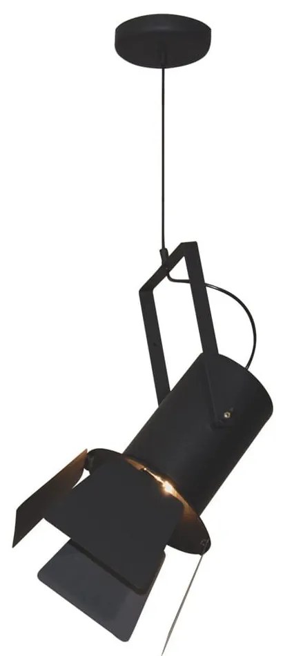 Φωτιστικό Οροφής Κρεμαστό HL-3600-1L 77-4248 Arlen Black  Homelighting Metal