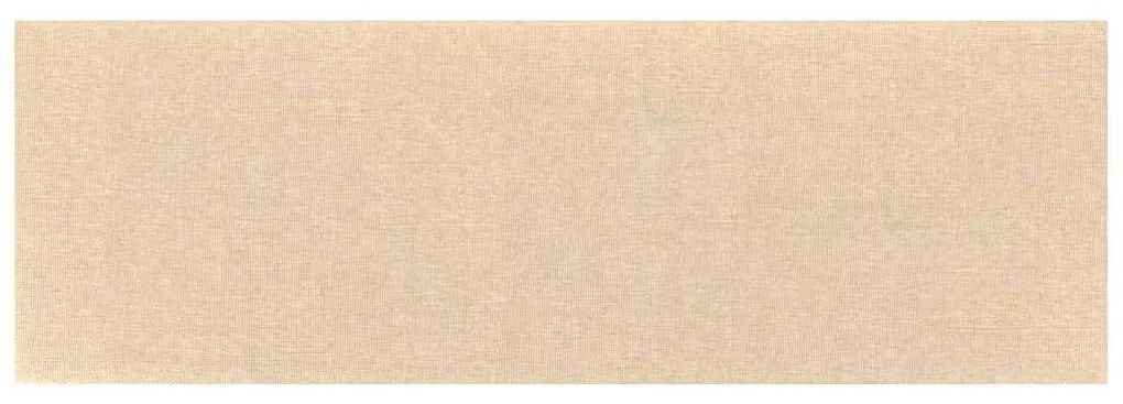 vidaXL Πάνελ Τοίχου 12 τεμ. Κρεμ 90 x 30 εκ. 3,24 μ Υφασμα