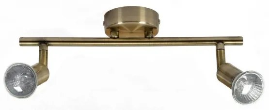 Σποτ Φωτιστικό Οροφής Μέταλλο SABA H16 Φ31 Homelighting-77-4448-Μπρονζέ 77-4448