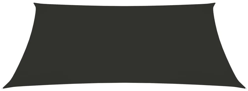 Πανί Σκίασης Ορθογώνιο Ανθρακί 2 x 3,5 μ. από Ύφασμα Oxford - Ανθρακί