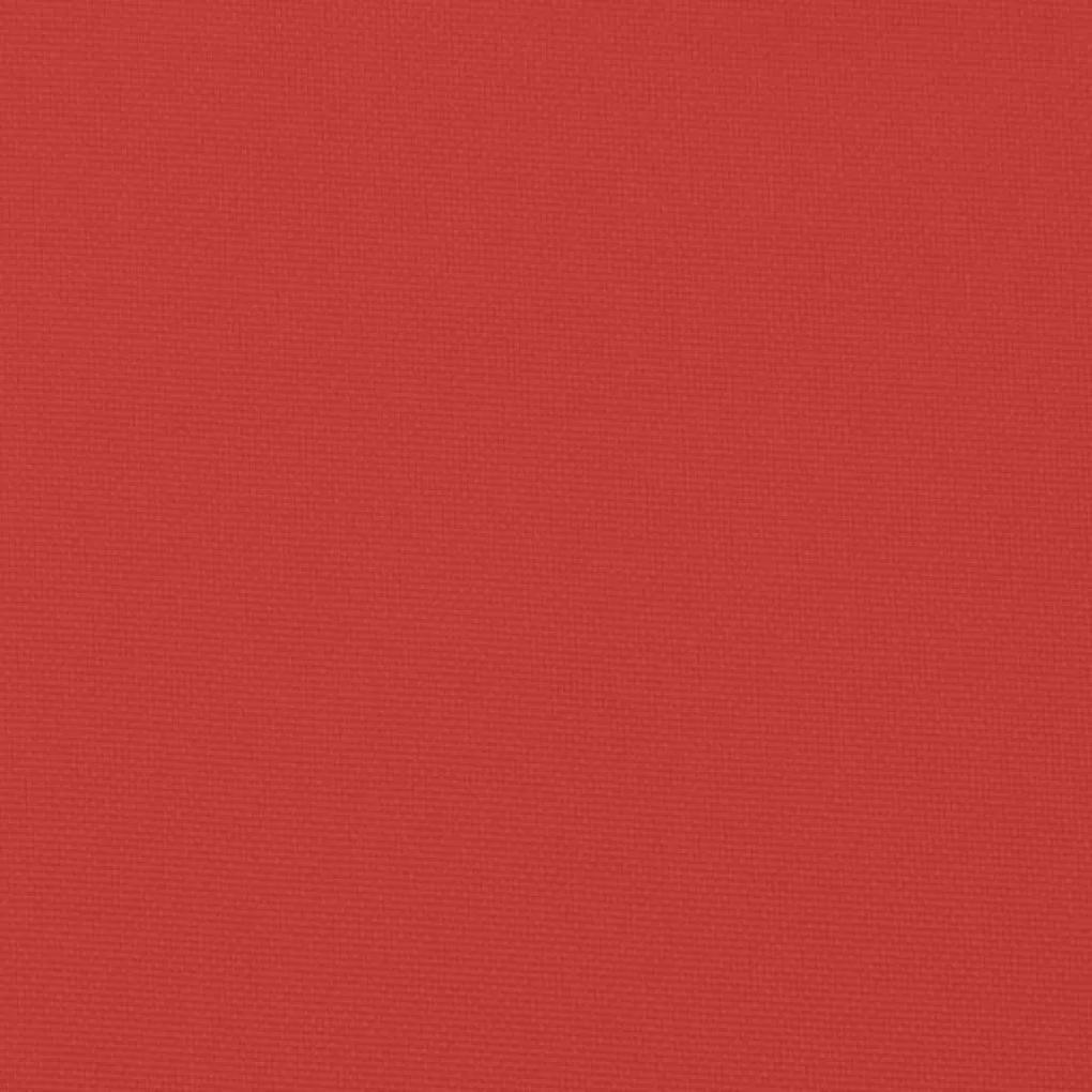 vidaXL Μαξιλάρι Πάγκου Κήπου Κόκκινο 180x50x3 εκ. Ύφασμα Oxford