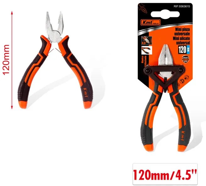 KMT Πένσα συνδυασμού 4.5" 120mm - Pliers