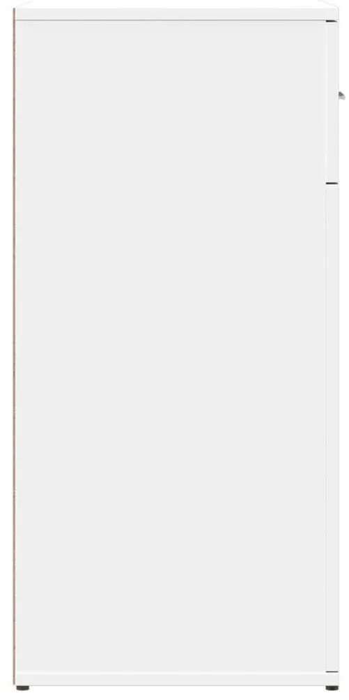 vidaXL Ραφιέρα Λευκή 79 x 38 x 80 εκ. από Επεξεργασμένο Ξύλο