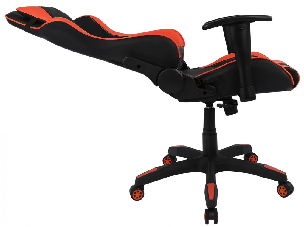 ΚΑΡΕΚΛΑ ΓΡΑΦΕΙΟΥ GAMING HM1062.01 SPEED ΜΑΥΡΟ ΚΟΚΚΙΝΟ PU 68,5 x 71,5 x 133,5 εκ.