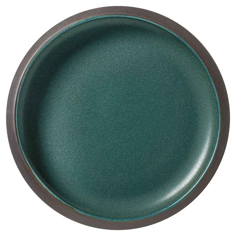 Πιάτο Stoneware Βαθύ Teal Petrol 22εκ. Ν.2176 - ID Fine - 6 ΤΜΧ