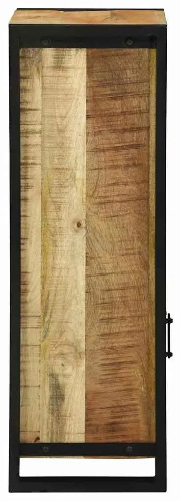 vidaXL Ντουλάπι Μπάνιου Καφέ 40 x 30 x 90 cm Στερεό ξύλο μάνγκο