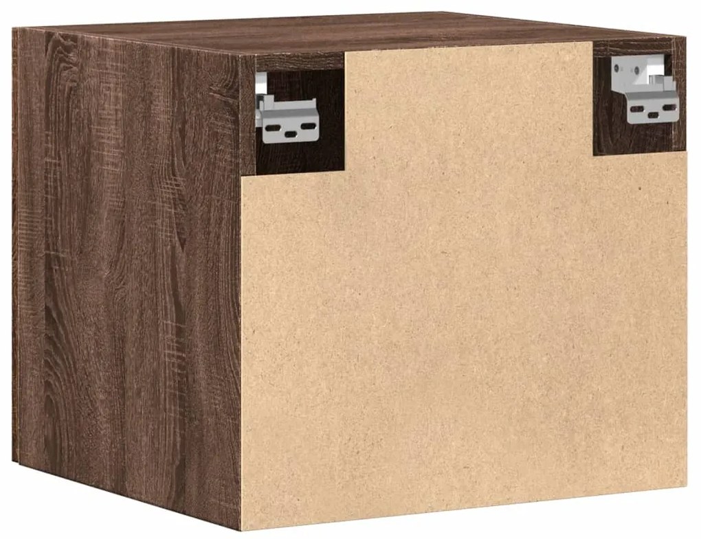 vidaXL Ντουλάπι Τοίχου Καφέ Δρυς 45x42,5x40 εκ. Επεξεργασμένο Ξύλο