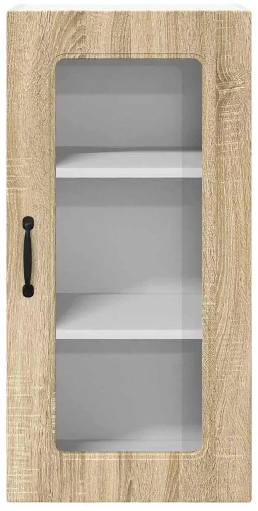 vidaXL Ντουλάπα Κουζίνας με ράφι Δρύς Sonoma 40 x 31 x 80 εκ.