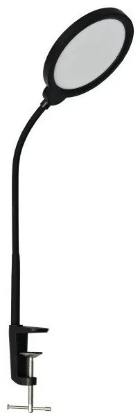 Επιτραπέζιο Φωτιστικό Γραφείου LED 10W 3000-6000K με Μέγγενη Spotlight-6703-Μαύρο 6703