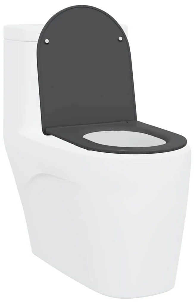 vidaXL Λεκάνη Ανθρακί 44 x 36,4 x 3,4 εκ. Δυροπλάστ