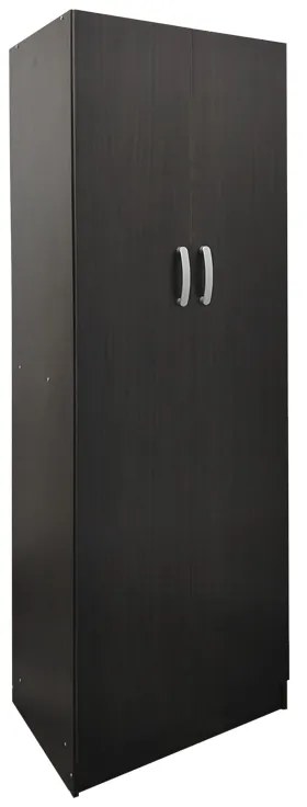 Ντουλάπα δίφυλλη Lego pakoworld σε wenge απόχρωση 60x42x180εκ