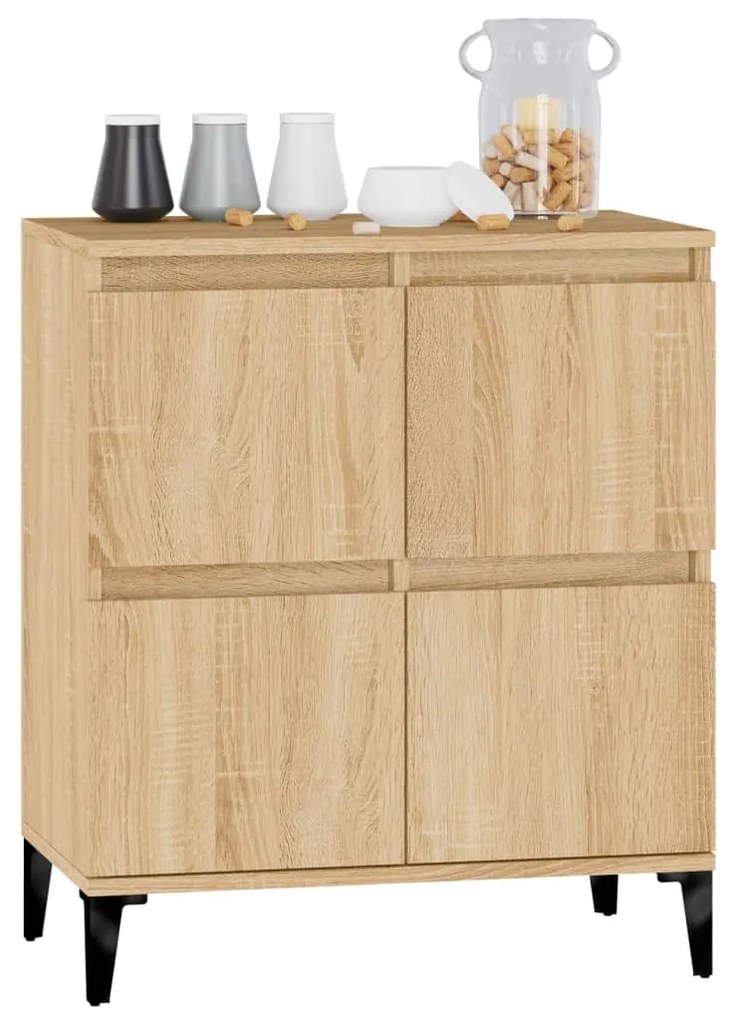 vidaXL Συρταριέρα Sonoma Δρυς 60x35x70 εκ. Επεξεργασμένο Ξύλο