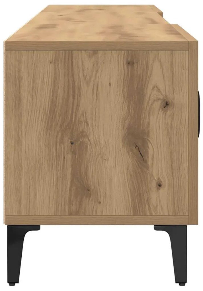 vidaXL Έπιπλο Τηλεόρασης Αρτισιανή Δρυς 180x31,5x40εκ Επεξ. Ξύλο