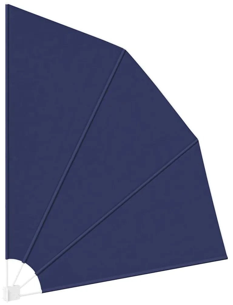 vidaXL Αδιάφανο σκίαστρο μπαλκονιού Σκούρο μπλε 210 x 210 cm