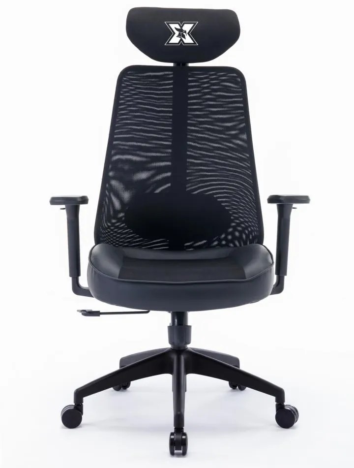 Serioux X-GC02-3D-B Kyrian Καρέκλα Gaming Δερματίνης Μαύρη
