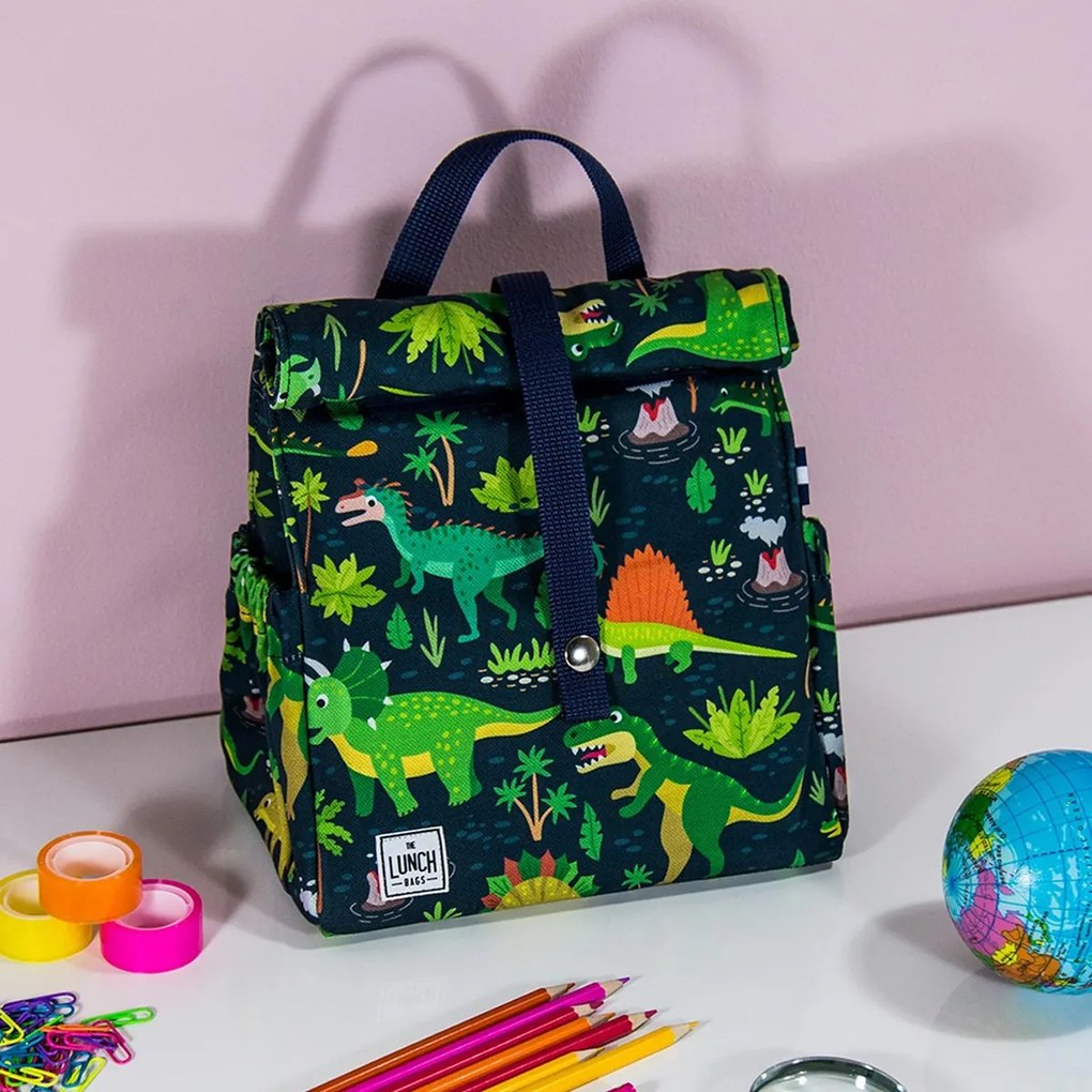 Ισοθερμική Τσάντα Φαγητού 5lt The Lunch Bags Original Kids Dinos
