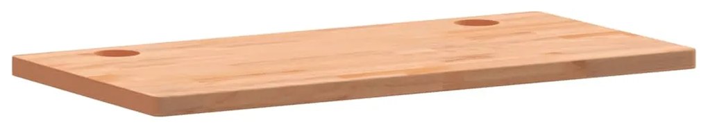 vidaXL Επιφάνεια Γραφείου 110x55x2,5 εκ. από Μασίφ Ξύλο Οξιάς