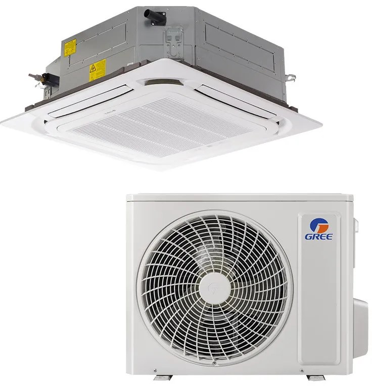 Κλιματιστικό Cluster Gree GUD100T1 + GUD100W1/NhA-S, 34000 BTU, 74 m2, A++, R-32, Λευκό